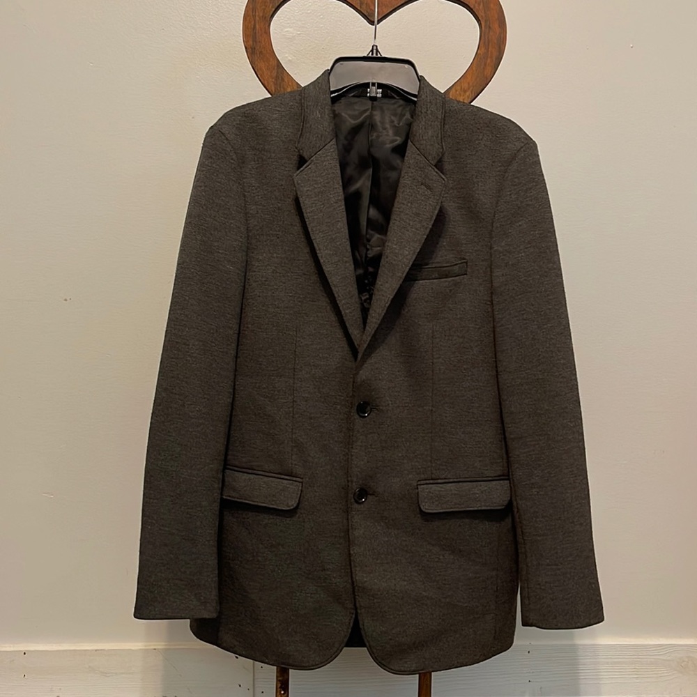 I have a Darker Grey,  Apt. 9,  L slim fit. Like new condition.